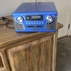 vintage record player