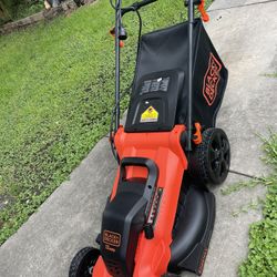 new electric yard machine