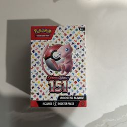 pokemon tcg scarlet and violet: 151 booster bundle SEALED