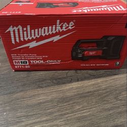 Milwaukee M18 1/4 HP Cordless Transfer Pump (Tool Only) New