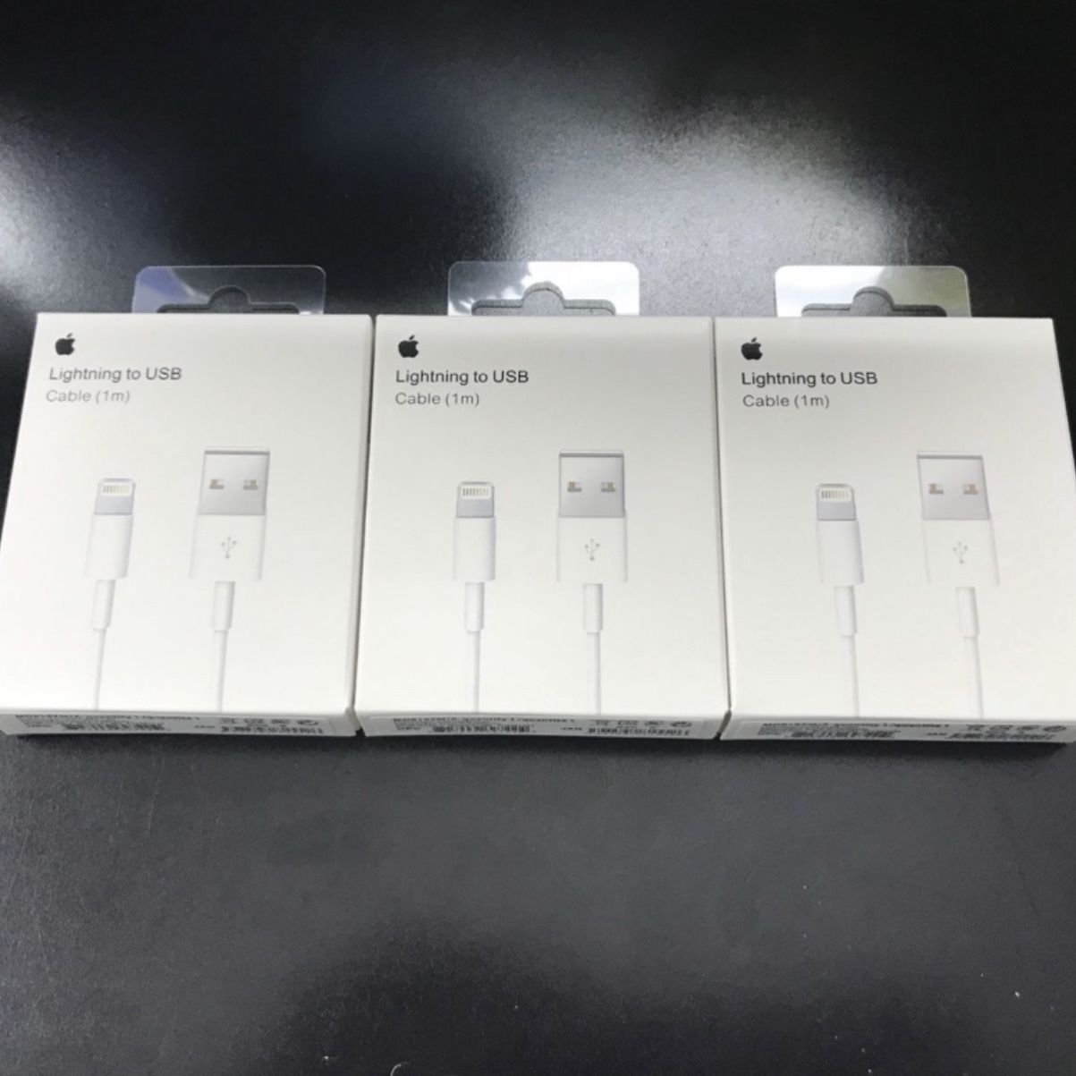 3 Apple iPhone Charger Lightning Cables Original OEM!