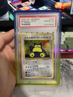 Snorlax old label PSA 10