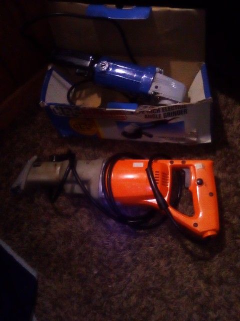 Sawzall And A Grinder