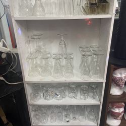 Crystal Wine And Champagne Glasses 