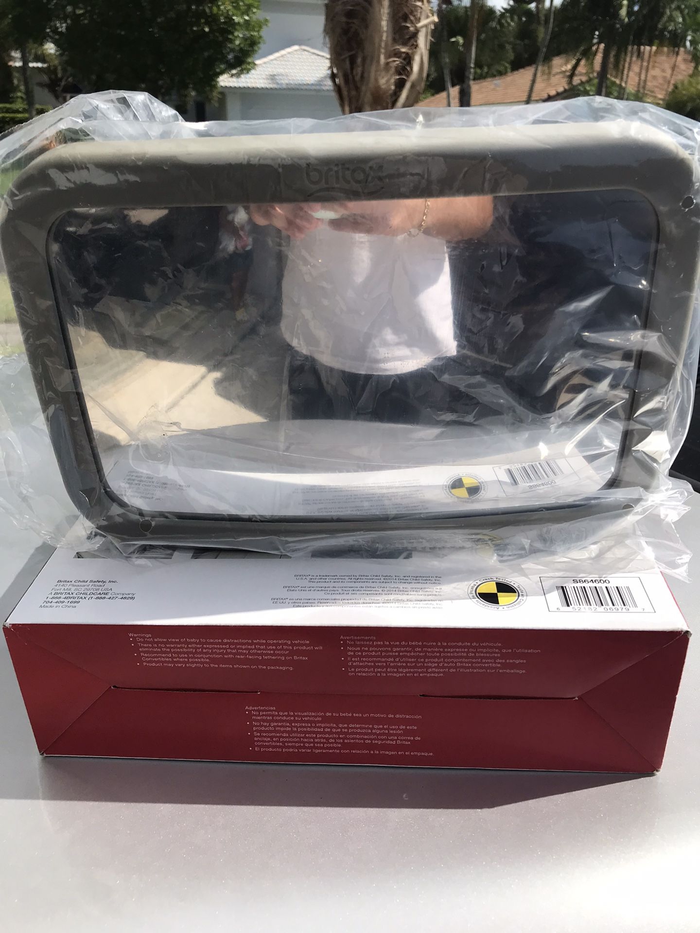 Set Of Two Britax Back Seat Car Mirror Baby Toddler Child