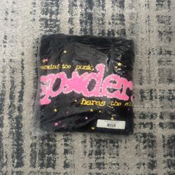2023 Sp5der P*nk V2 Hoodie ‘Black’ - Size M