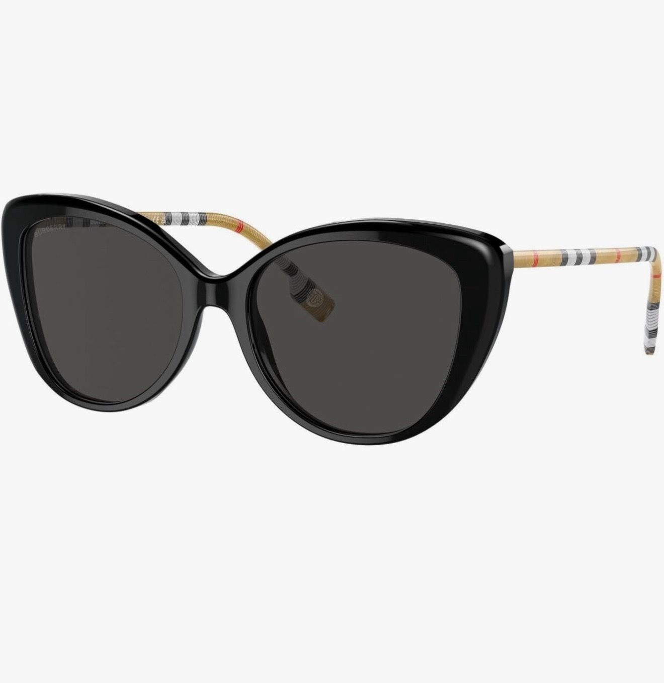 BURBERRY Sunglasses BE 4(contact info removed)87 Black Dark Grey