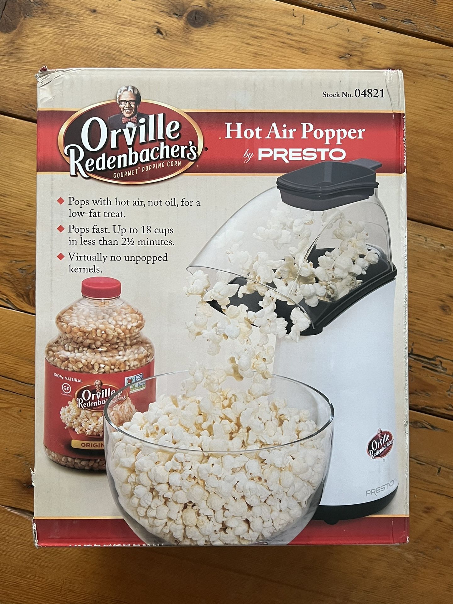 Brand New Orville Hot Air Popcorn Popper – $15 (Sealed)