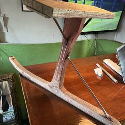 Antique Sit Ski