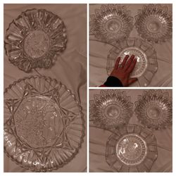 Lot Vintage Serving Platters
