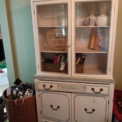 Farmhouse White Hutch