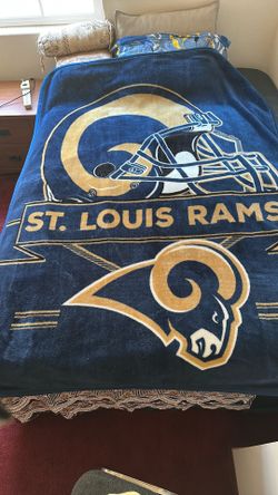 NFL St. Louis rams blanket 60“ x 80“. 152 CM by 203 CM.