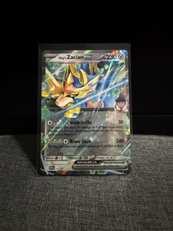 Zacian promo card