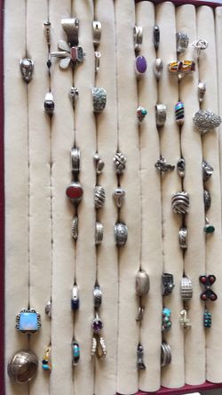 Sterling silver rings