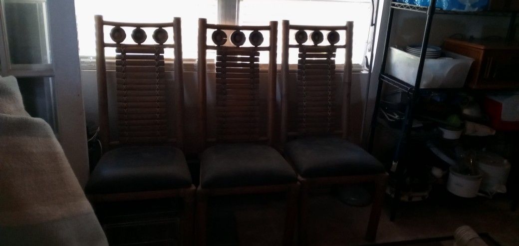 Bamboo Chairs/ Dining Set