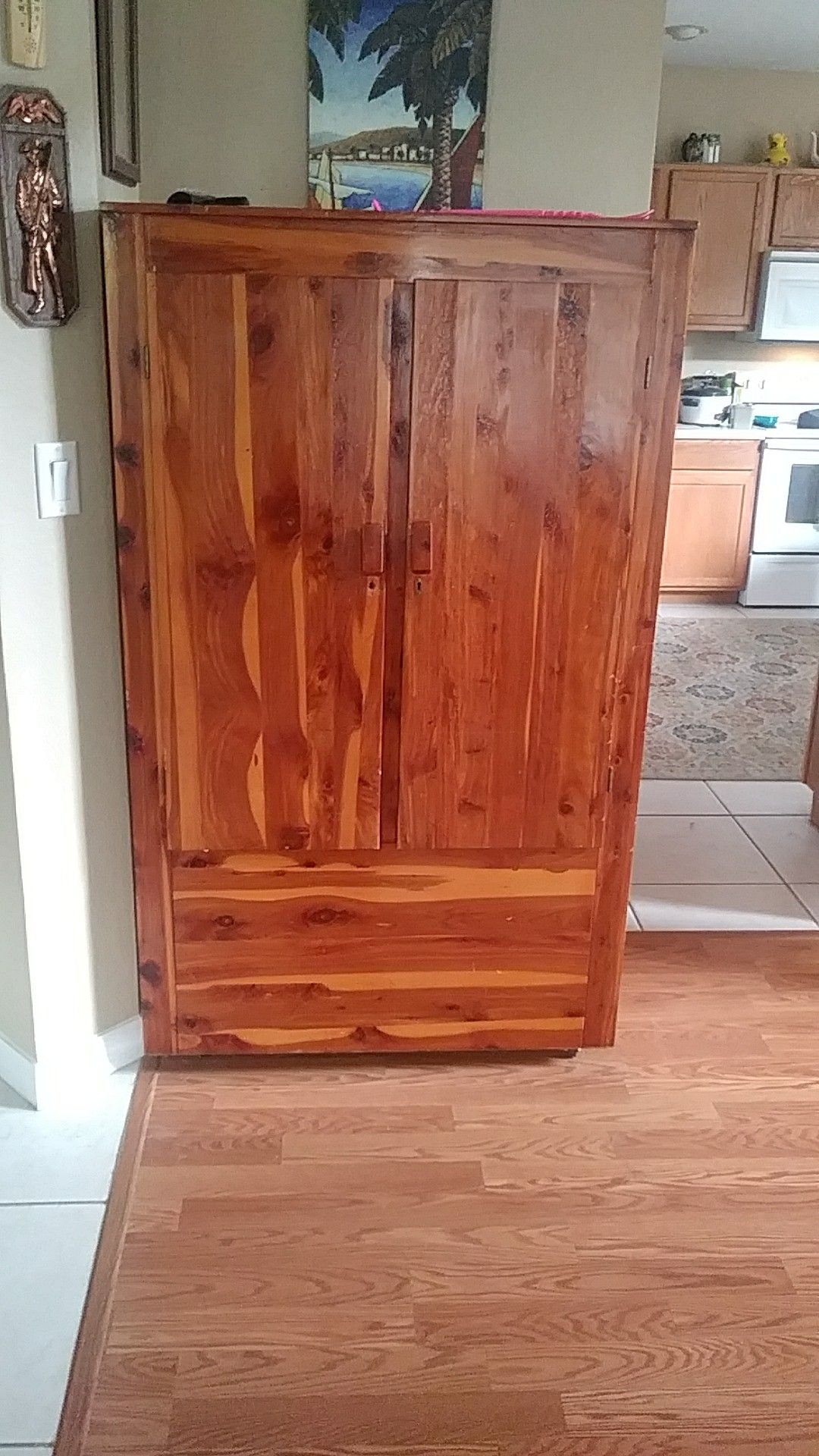 Antique Cedar Wardrobe for Sale in Gibsonton, FL OfferUp