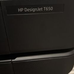 HP plotter T650 blueprint 24x36