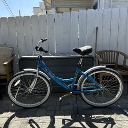 Blue Beach Cruiser 