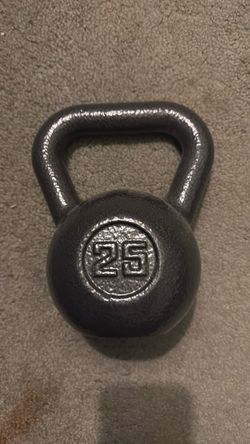 25 LB Kettlebell