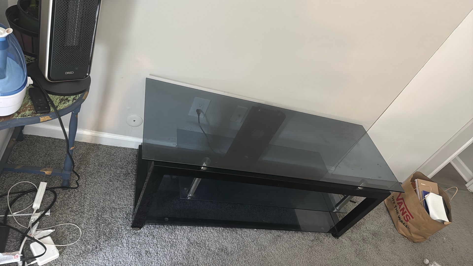 Glass TV Stand