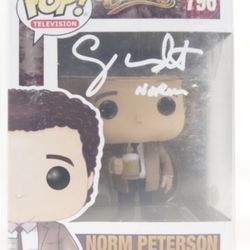 George Wendt Signed Norm Cheers Funko Pop Beckett