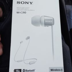 Sony WI-C310 In Ear Wireless Headphones - White Fast Shipping!
