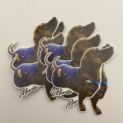Custom Pet Stickers, High Quality Waterproof Vinyl Made Local