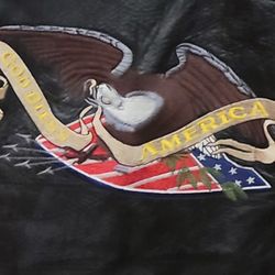  Black Leather Jacket,size XL 