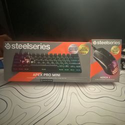 Selling Steel series Apex Pro Mini And Steel series Aerox 3 For 200 Total