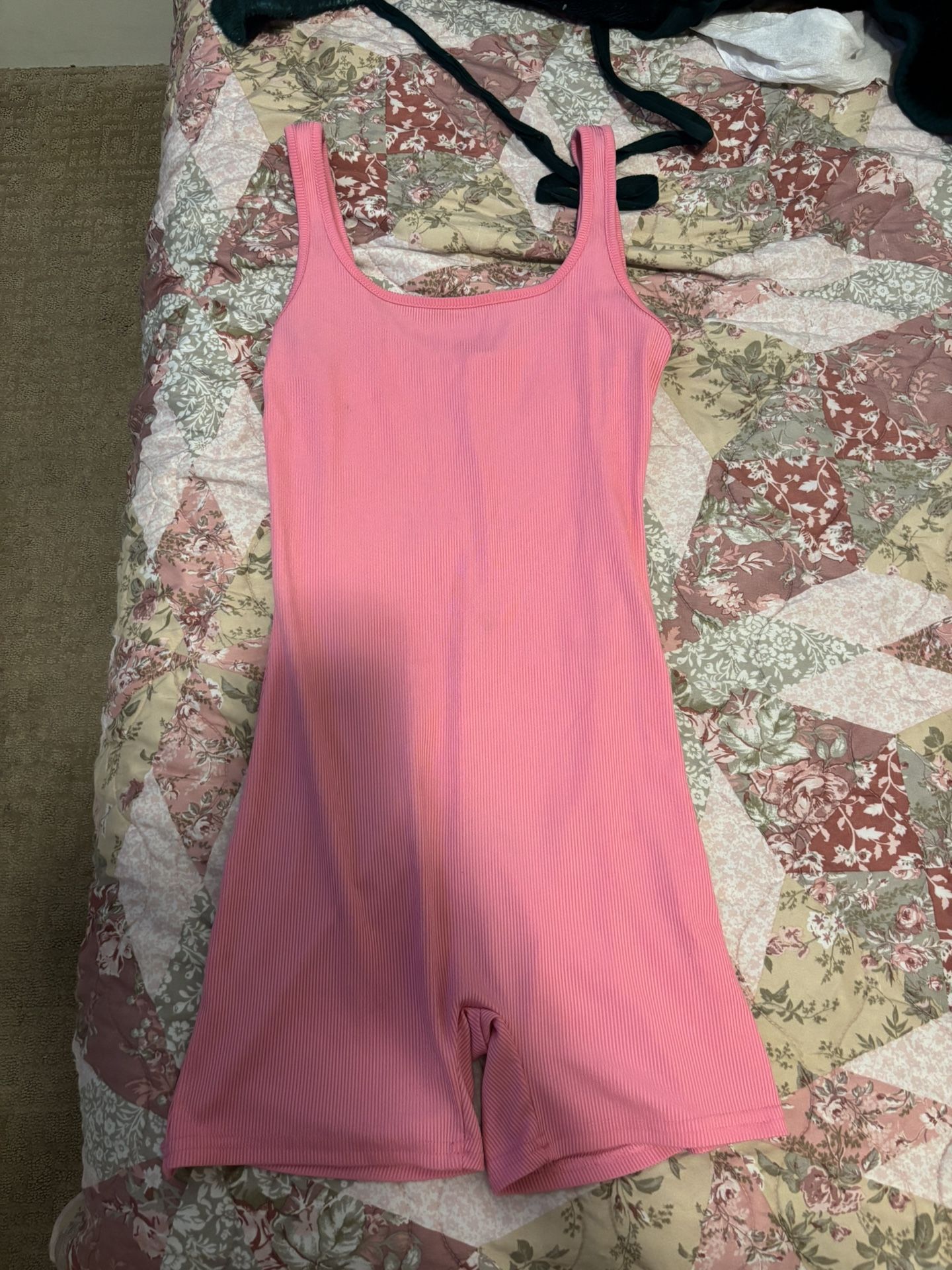 pink bodysuit