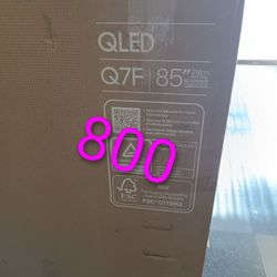 SAMSUNG 85 "INCH QLED 4K Q7F 