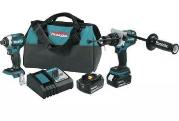 Makita XT268T 18V LXT Lithium-Ion Brushless Hammer Drill & Impact Driver