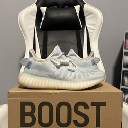 adidas Yeezy Boost 350 V2 Mono Ice Size 9 Mens