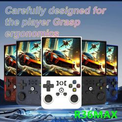 Retro Handheld Game Console R36S – 10,000+ Games – Multiple Colors – Brand New