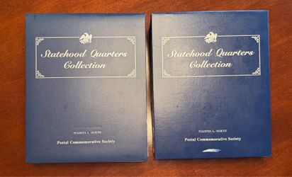 Statehood Quarters With Stamps Collection