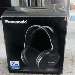 Panasonic Wired Over-Ear Headphones – NEW Open Box – No Bluetooth Needed – $10  New open-box Panasonic RP-HT161 stereo headphones. Excellent inexpensi