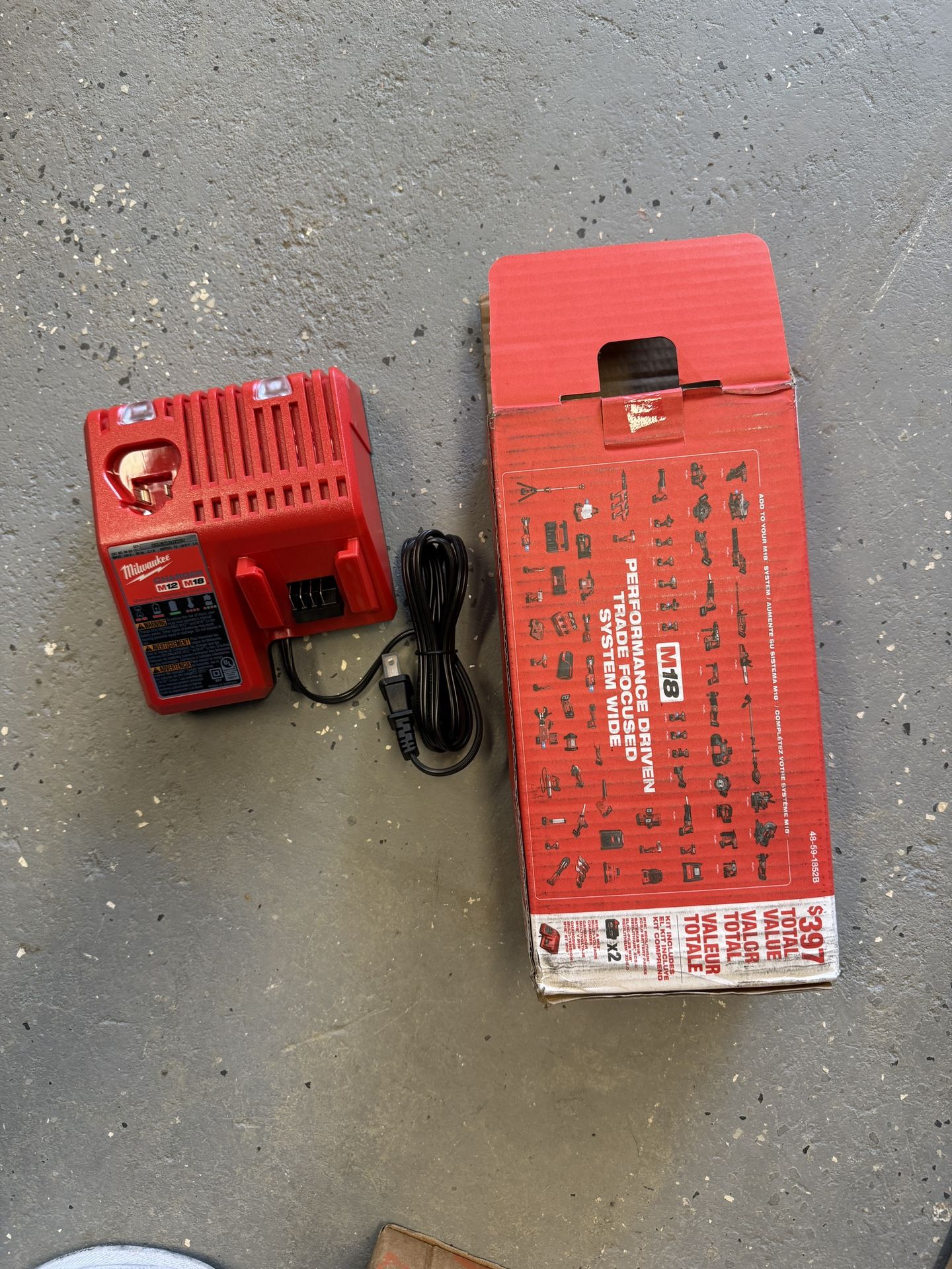 Milwaukee M12 And M18 Charger 