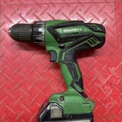 METABO DRILL AND BATTERY 