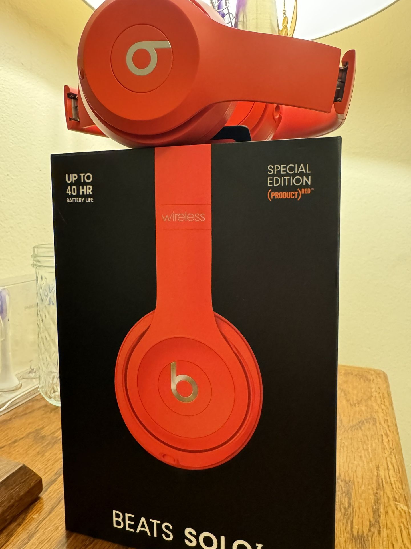 Beats Solo 3 Wireless Headphones Special Edition (Red)