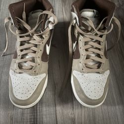 Nike Dunk High Light Chocolate DH(contact info removed)