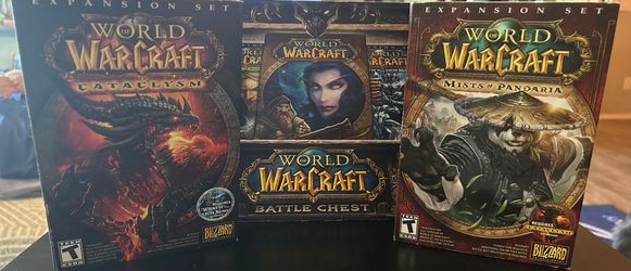 World of Warcraft Windows/Mac Battle Chest, Mists of Pandaria, and Cataclysm