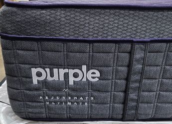 LIKE NEW! Purple Rejuvenate Ultimate Queen Mattress - Delivery Available