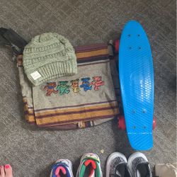 Grateful Dead Bag/ Skateboard/ Hat 