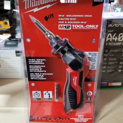 Milwaukee M12 Soldering Iron 