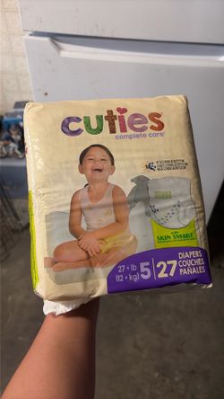 Size 5 diapers case of 4