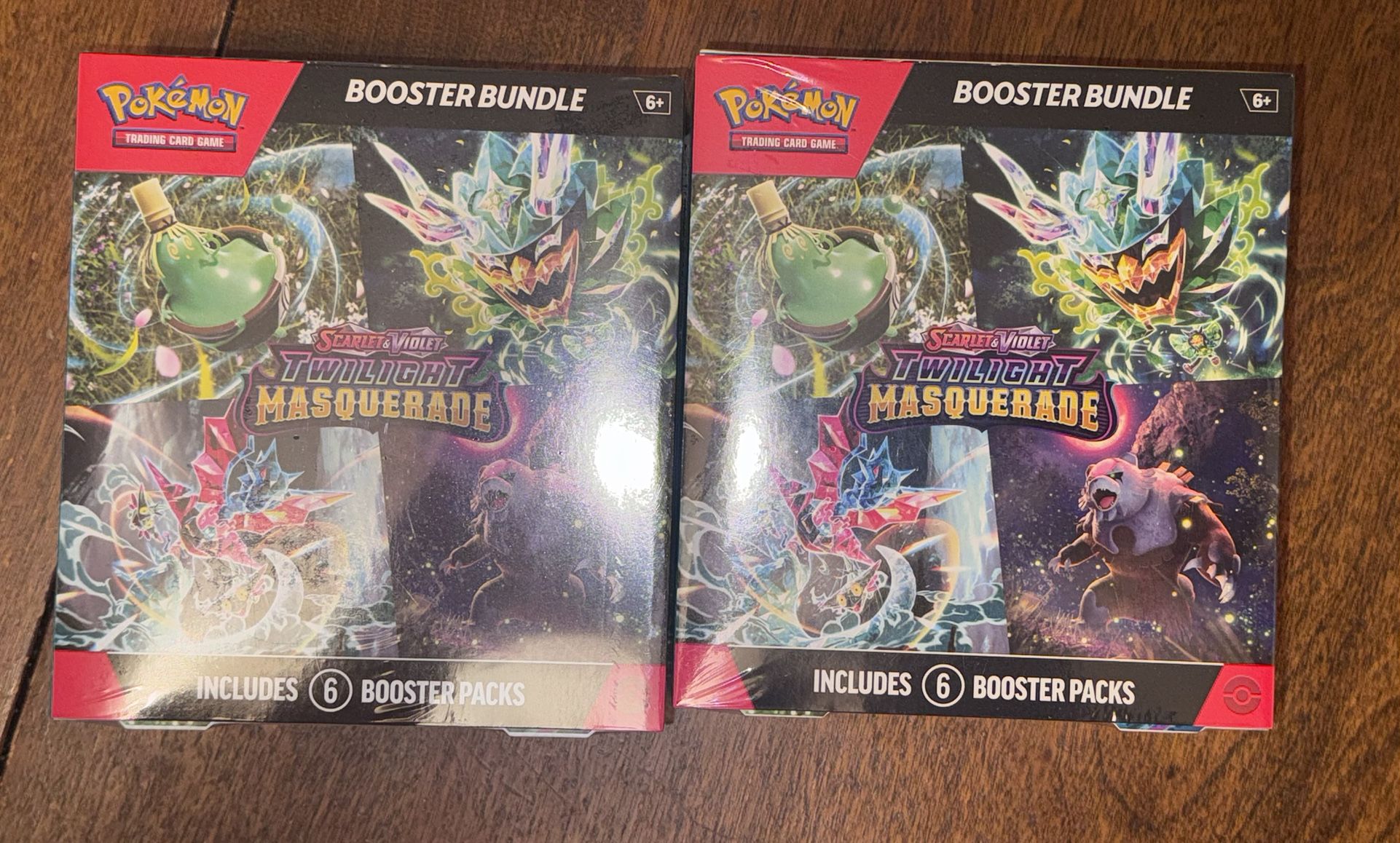 Pokémon Scarlet & Violet: Twilight Masquerade Booster Bundle – $60 each