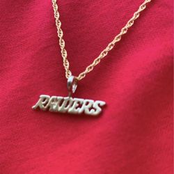 Raiders Pendant 14k