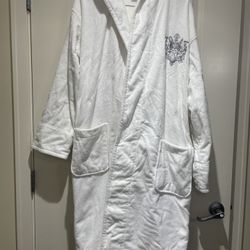 new thick and warm hotel bathrobe, bath gown with hoodie 