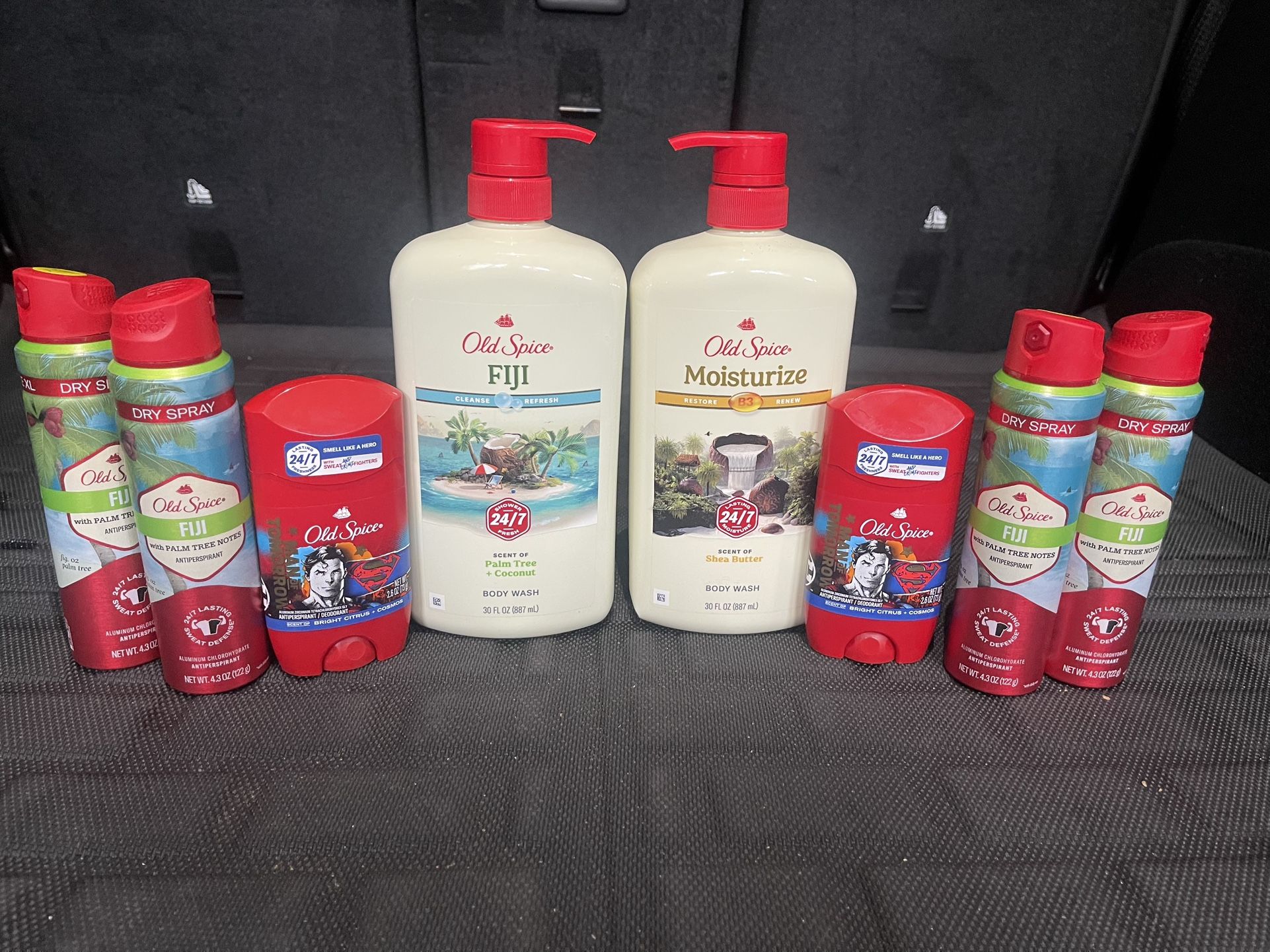 Old Spice Body Wash and deodorants bundle