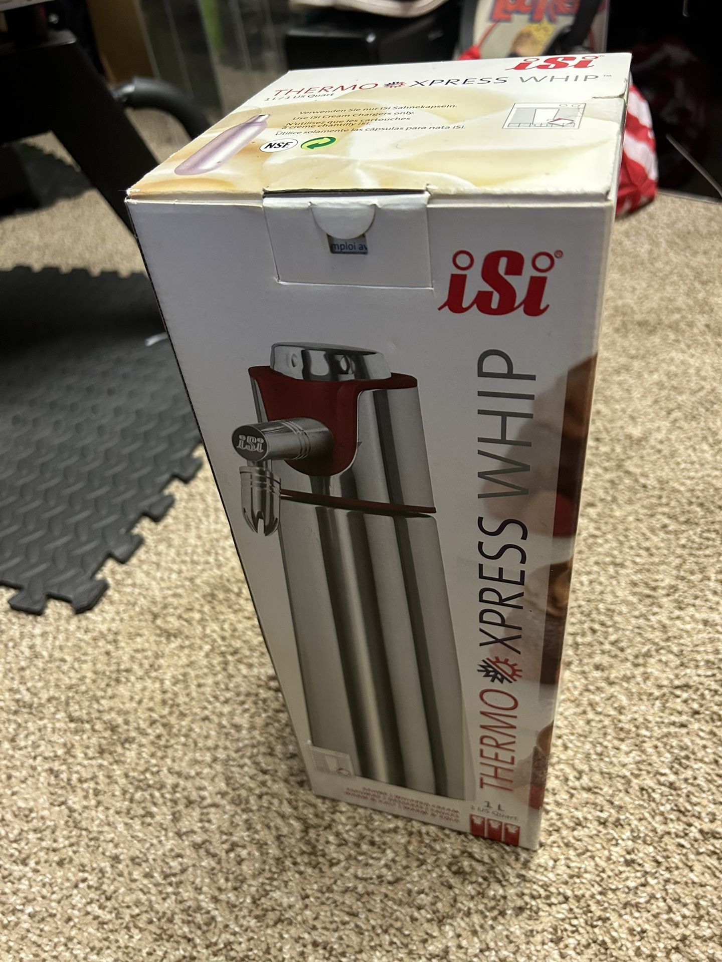 NEW In BOX. ISI THERMO XPRESS WHIP 1L/ US 1qt
